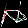 PINARELLO DOGMA 60.1 Road bike carbon fiber integrated frame+fork+seatpost+headset+clamp(Silver White)